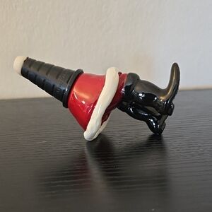 Santa Wine Bottle Stopper